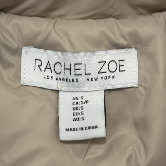 Women’s quilted coat, Rachel Zoe, size small, NWT - Picture 5 of 10